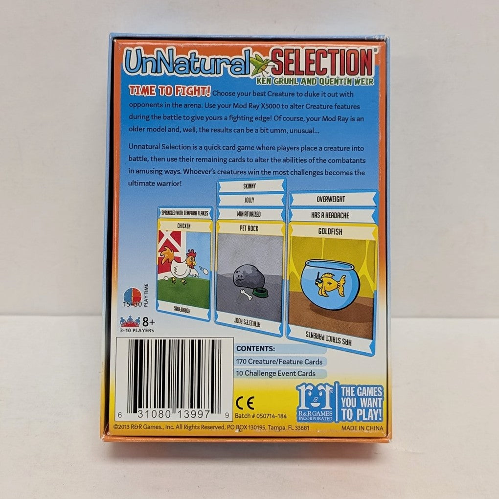 Sélection non naturelle (utilisée)