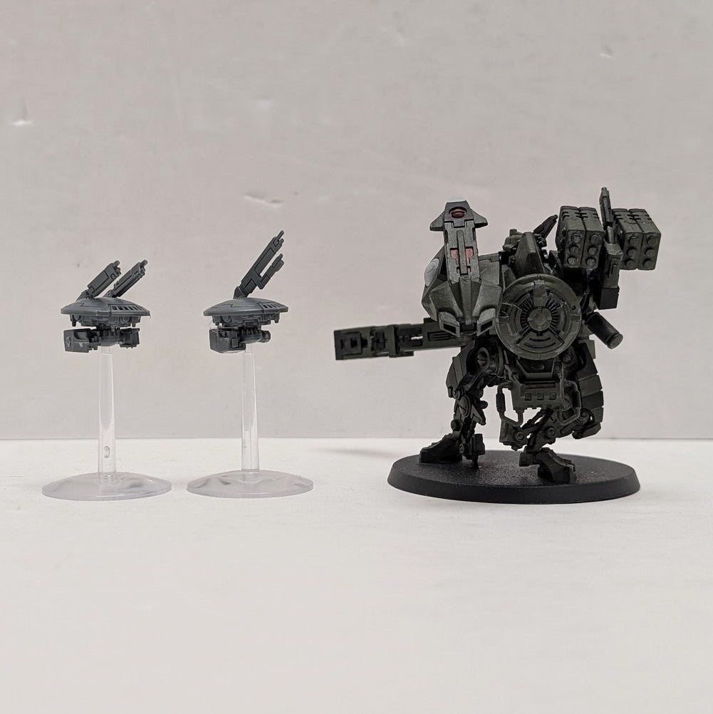 T’au Empire: XV88 Broadside Battlesuit (4) (Used)