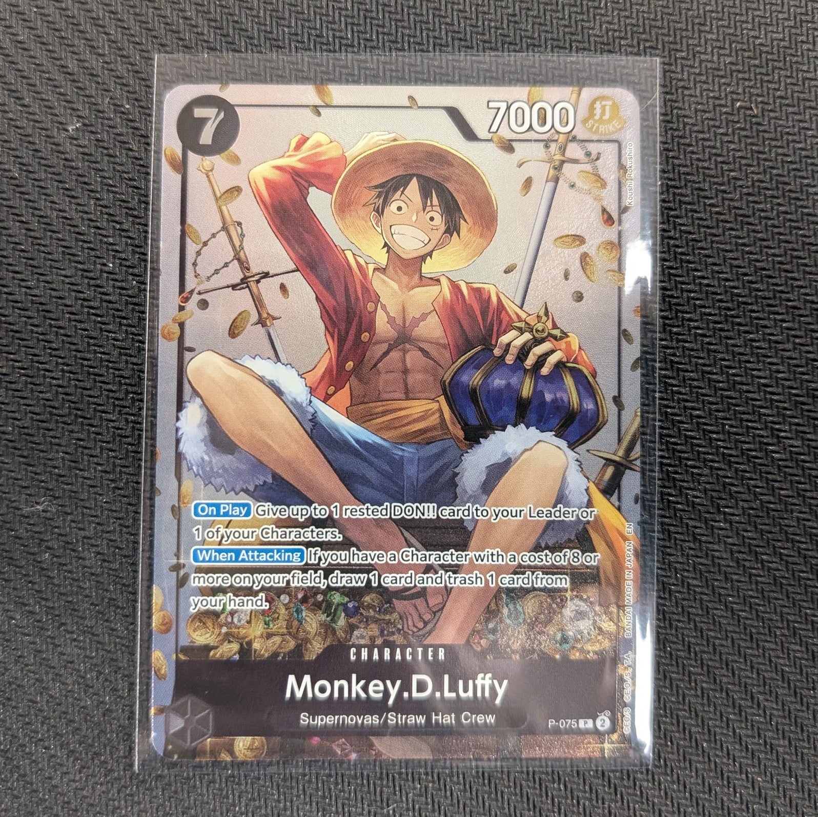 JCC One Piece : Monkey D. Luffy P-075