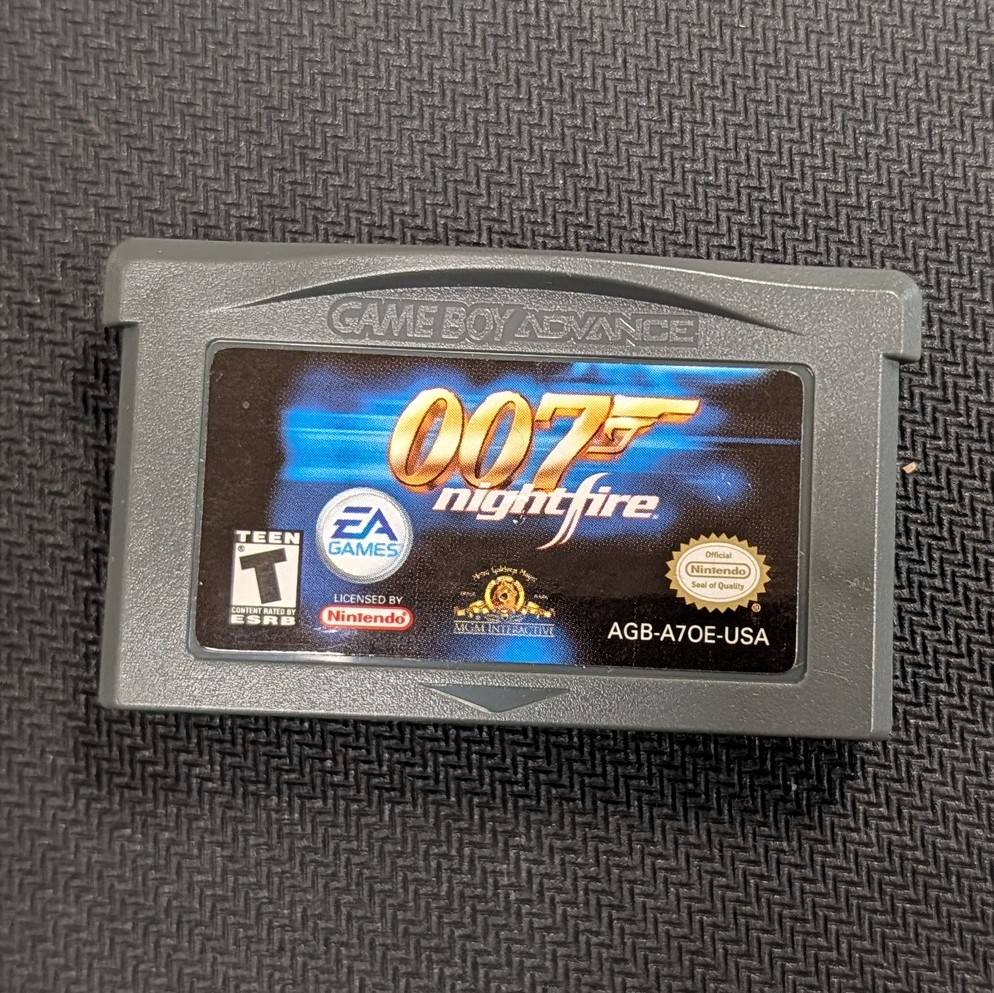 Gameboy Advanced: 007 Nightfire (Used)