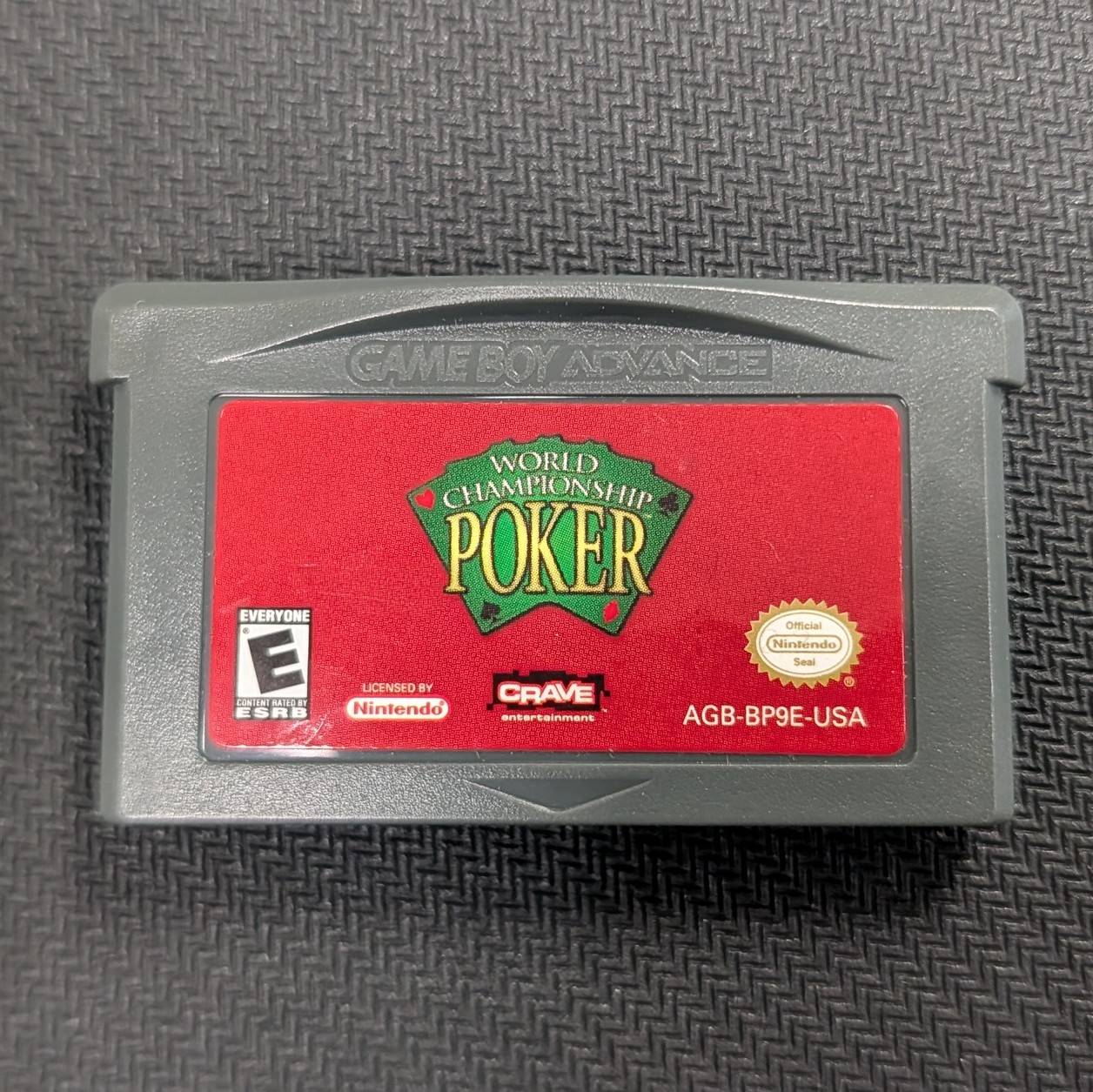 Gameboy Advanced: World Championship Poker (Used)