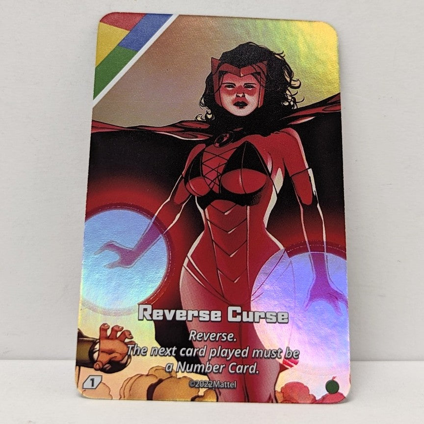 Uno Ultimate Marvel - Feuille de malédiction inversée