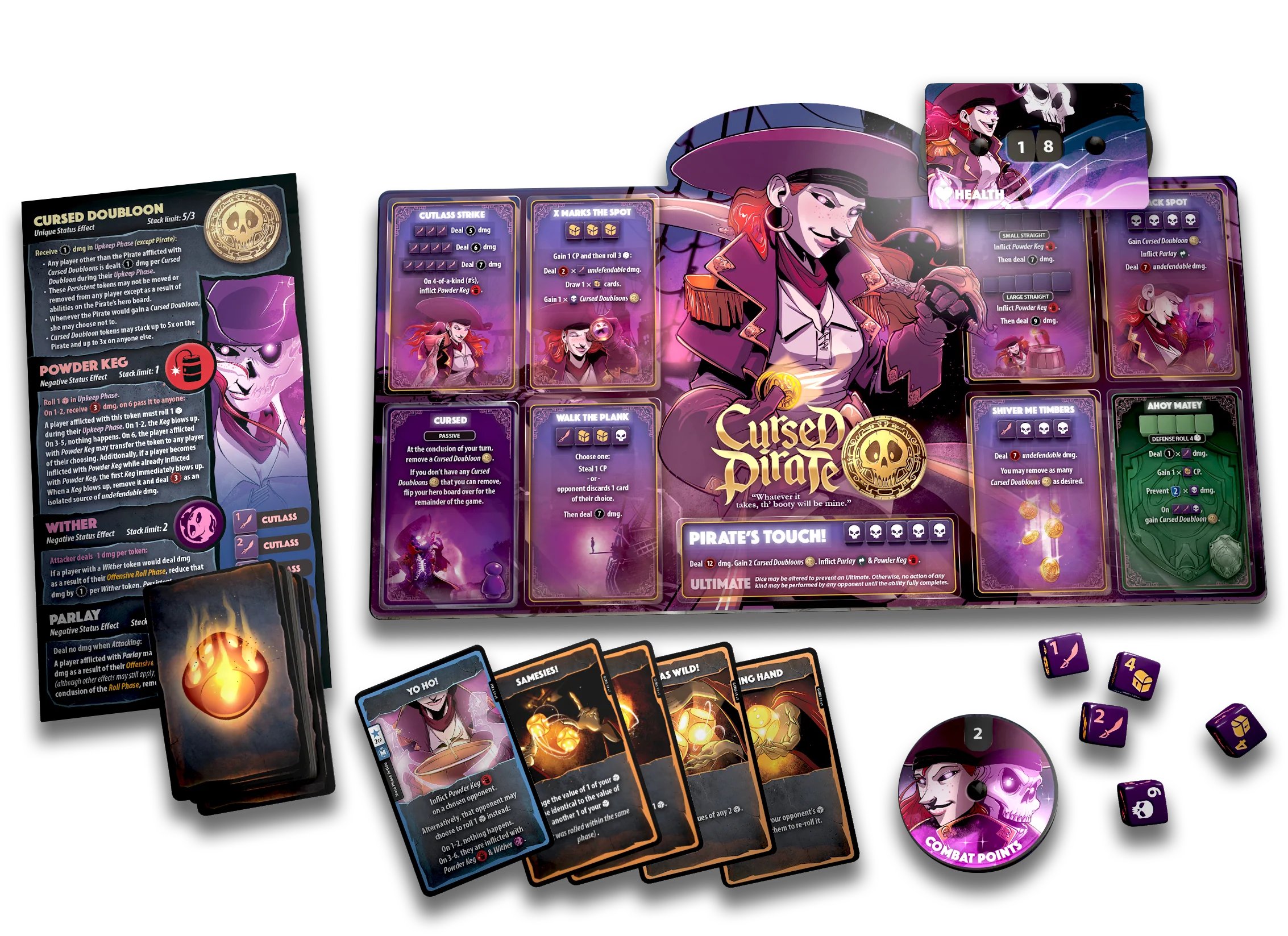 Dice Throne: Season Two Box 3 Artificer v Cursed Pirate (English)