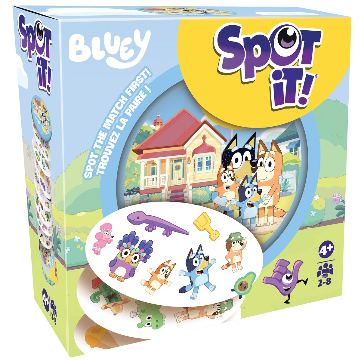 Spot It! - Bluey - Box-Eco (Multilingual)