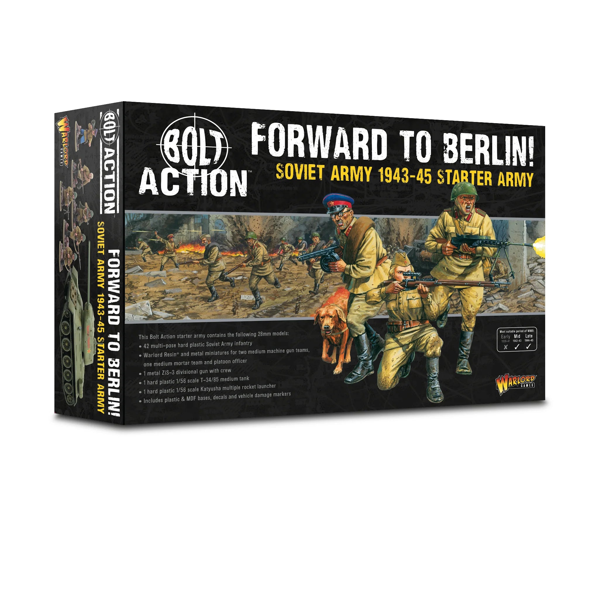 Bolt Action : En avant vers Berlin ! - Armée soviétique 1943-45 Starter Army (anglais)