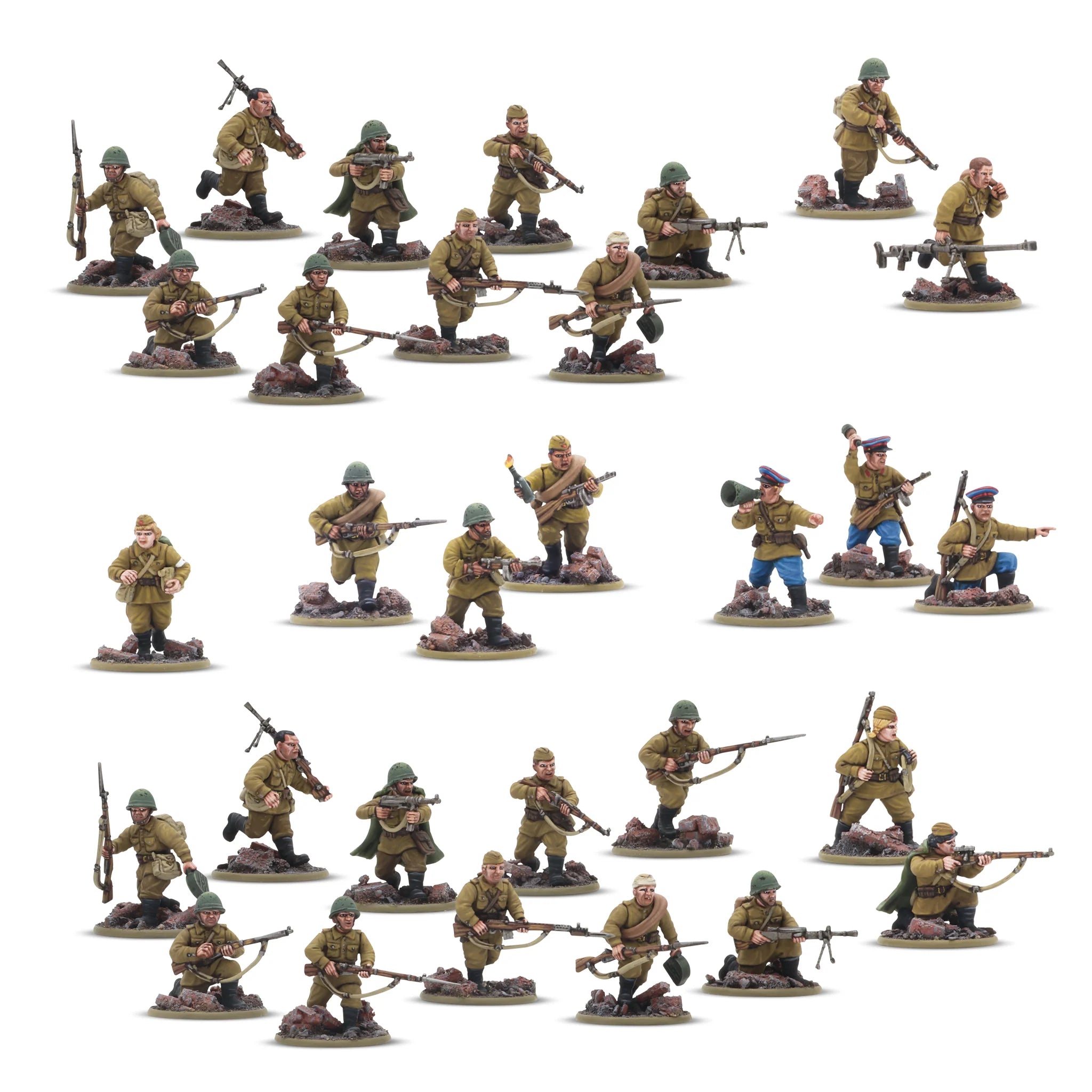 Bolt Action Forward to Berlin! - Soviet Army 1943-45 Starter Army (English)