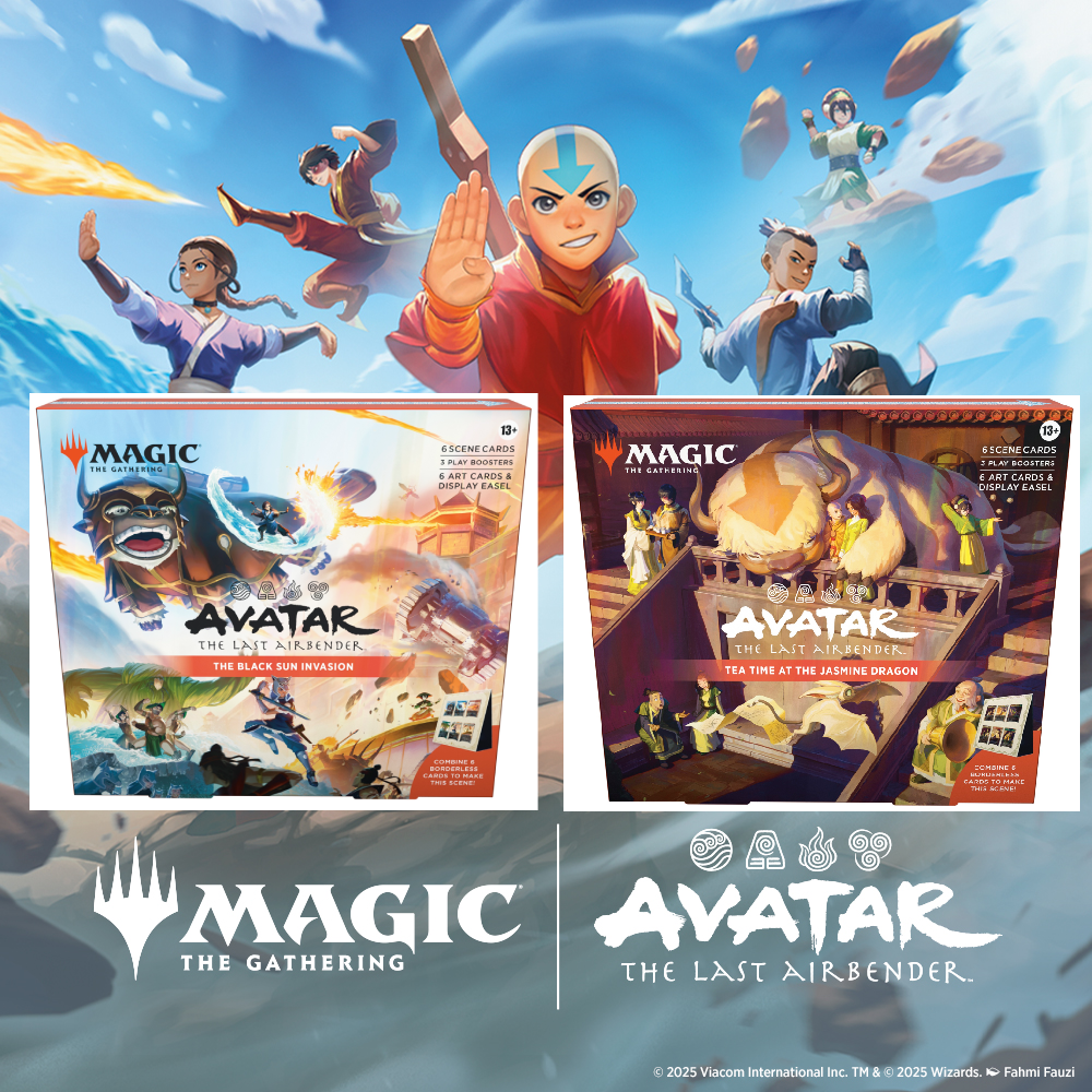 Magic: The Gathering Avatar The Last Airbender Scene Box