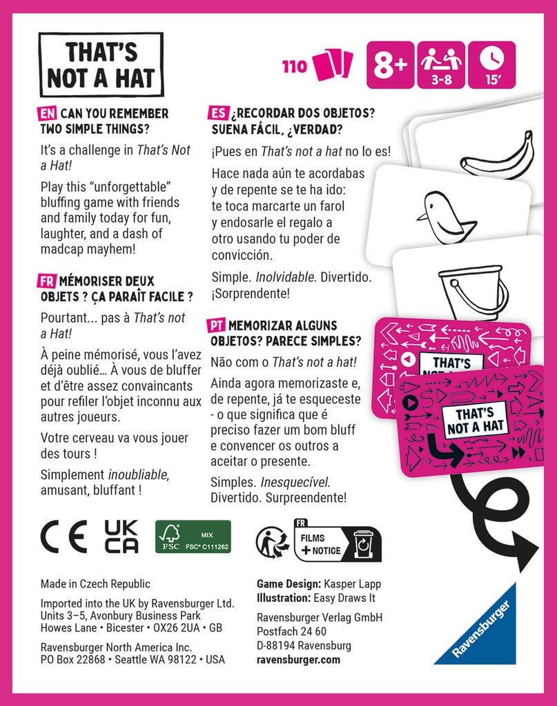 That's Not A Hat (Multilingual)