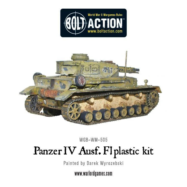 Bolt Action German Panzer IV Ausf. F1/G/H medium tank (Plastic) (English)
