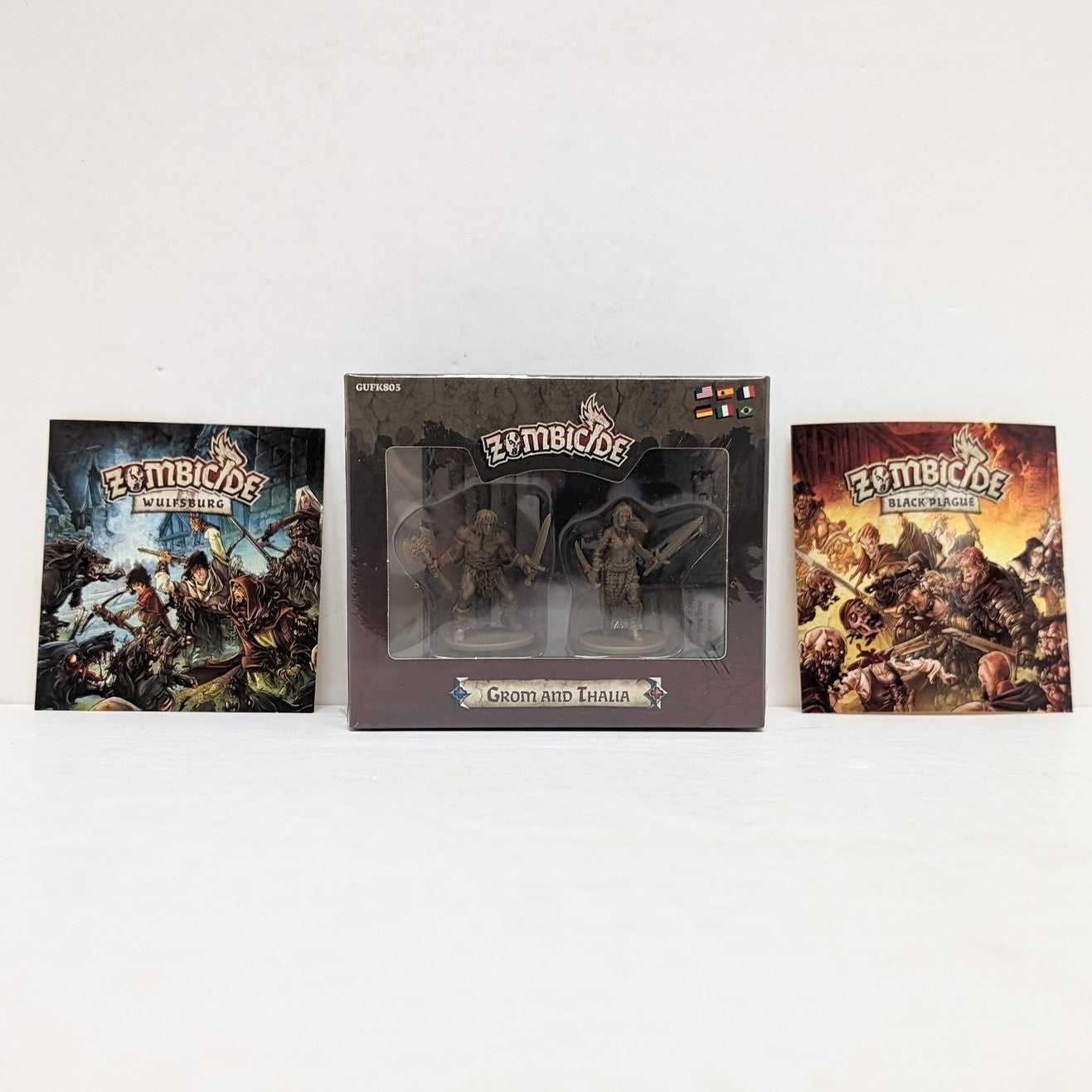 Zombicide : Black Plague - Pack Kickstarter (Anglais) (Occasion)