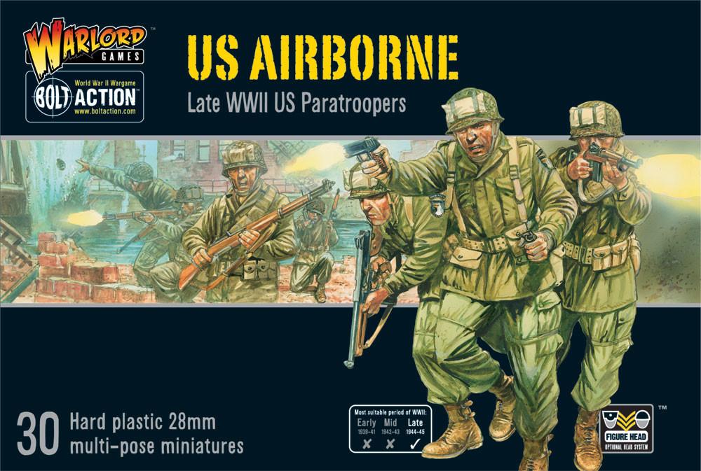 Coffret plastique Bolt Action US Airborne (anglais)