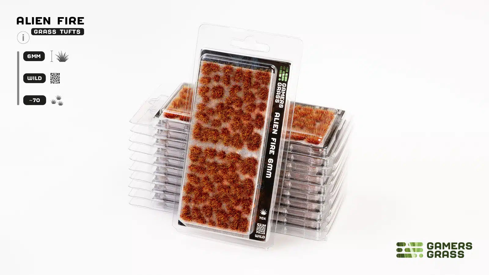 Gamers Grass - Alien Fire 6mm Tuft - Wild