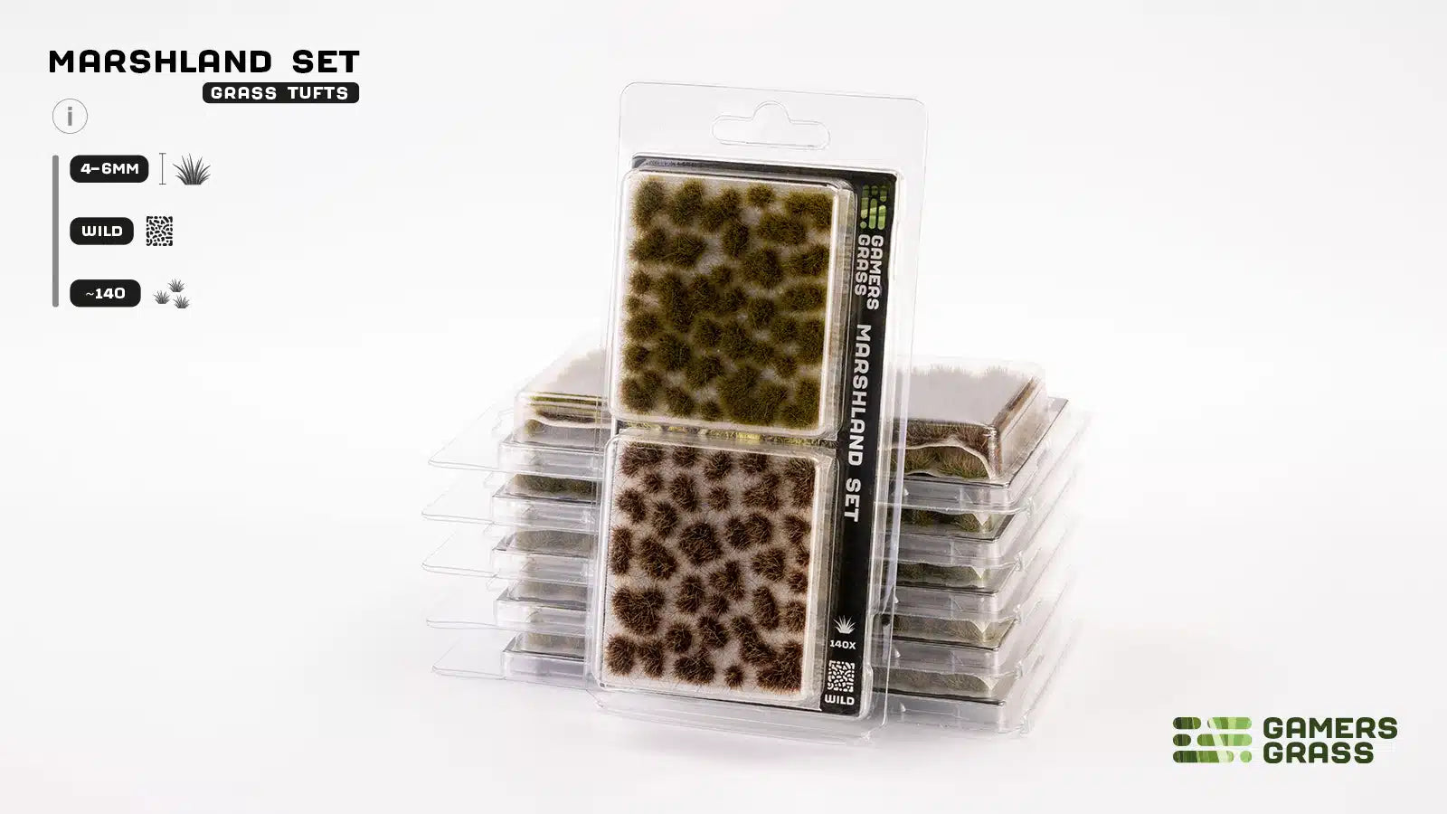 Gamers Grass - Marshland Tuft Set - Wild