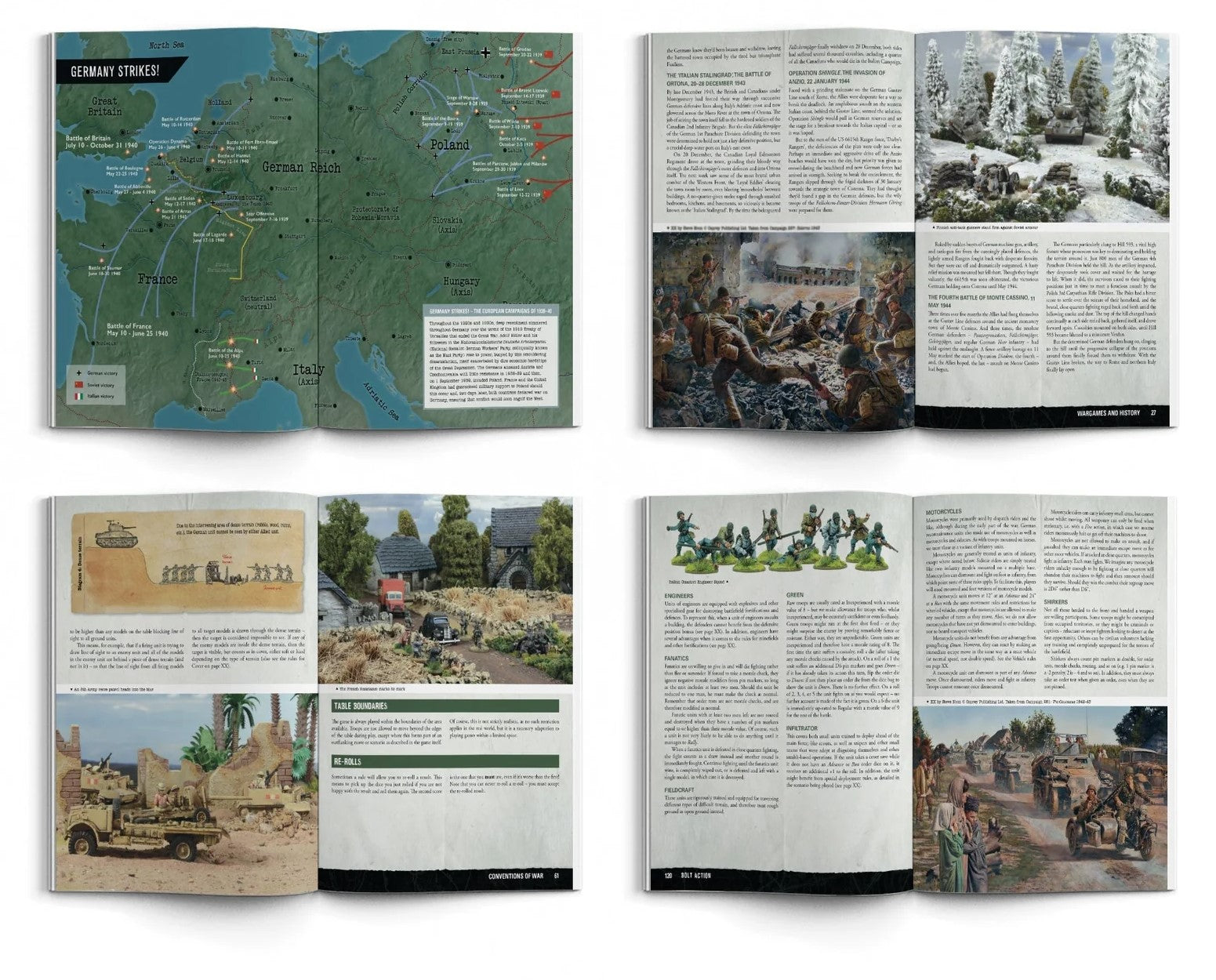 Livre de règles de Bolt Action Troisième édition (anglais)