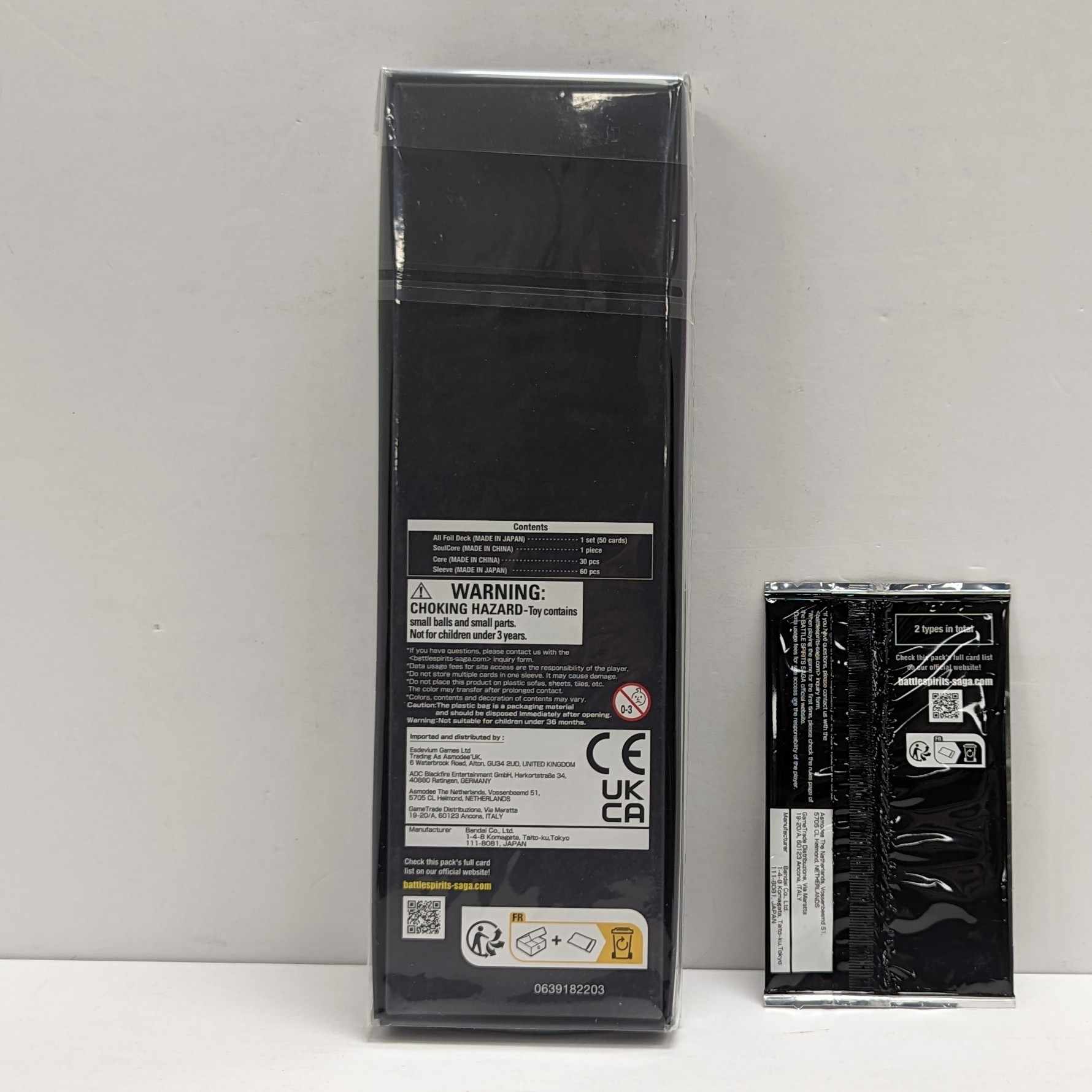 Battle Spirits Saga Sleeve & All Foil Deck Set