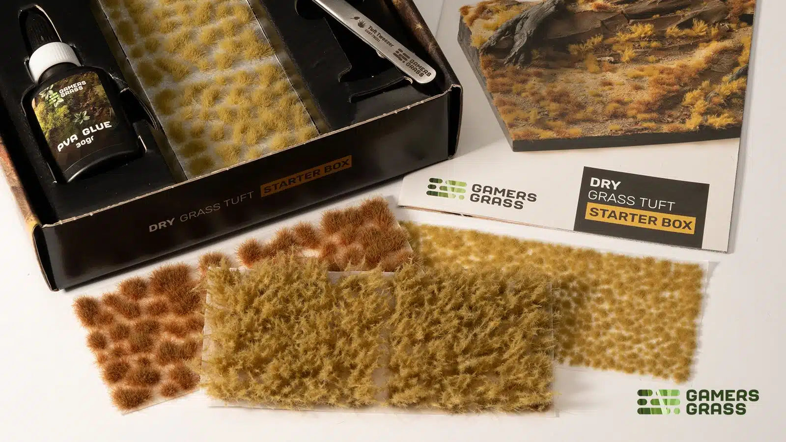 Gamers Grass - Tuft Starter Boxes - Dry Grass