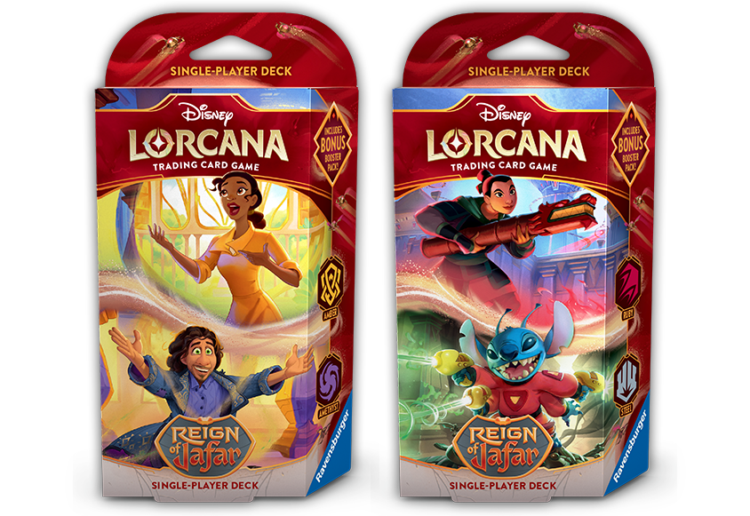 lorcana reign of jafar starter deck Disney Lorcana: Reign of Jafar Starter Deck