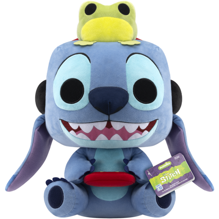 Lilo & Stitch - Gamer Stitch with Frog 16" Pop! Plush