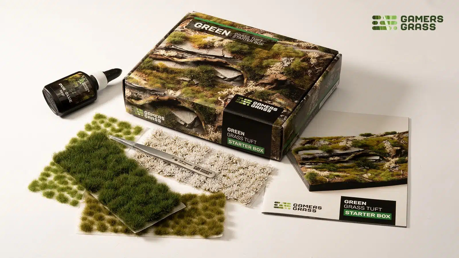 Gamers Grass - Tuft Starter Boxes - Green Grass