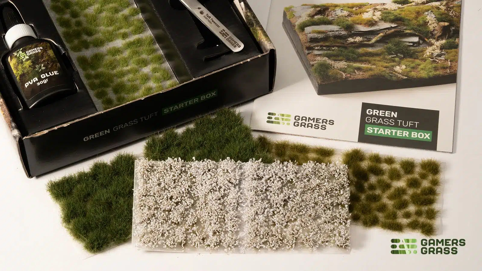 Gamers Grass - Tuft Starter Boxes - Green Grass