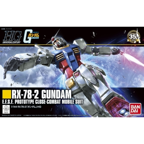 HG 1/144 RX-78-2 Gundam E.F.S.F. Prototype Close-Combat Mobile Suit