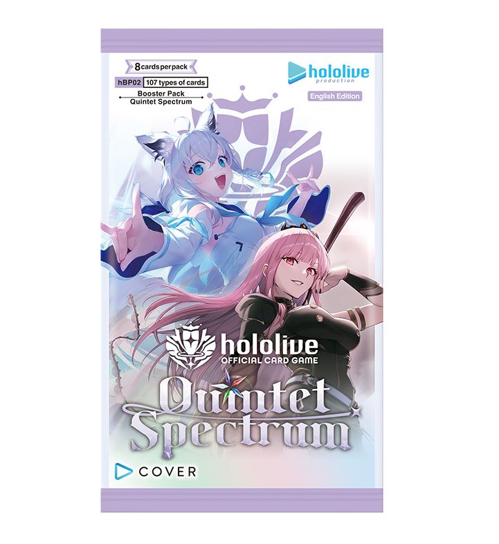 Hololive CG : Coffret Booster Quintet Spectrum
