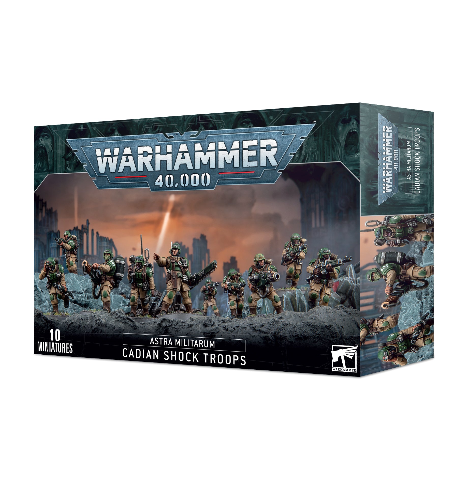 Astra Militarum : Char de combat Leman Russ (2) (Occasion)