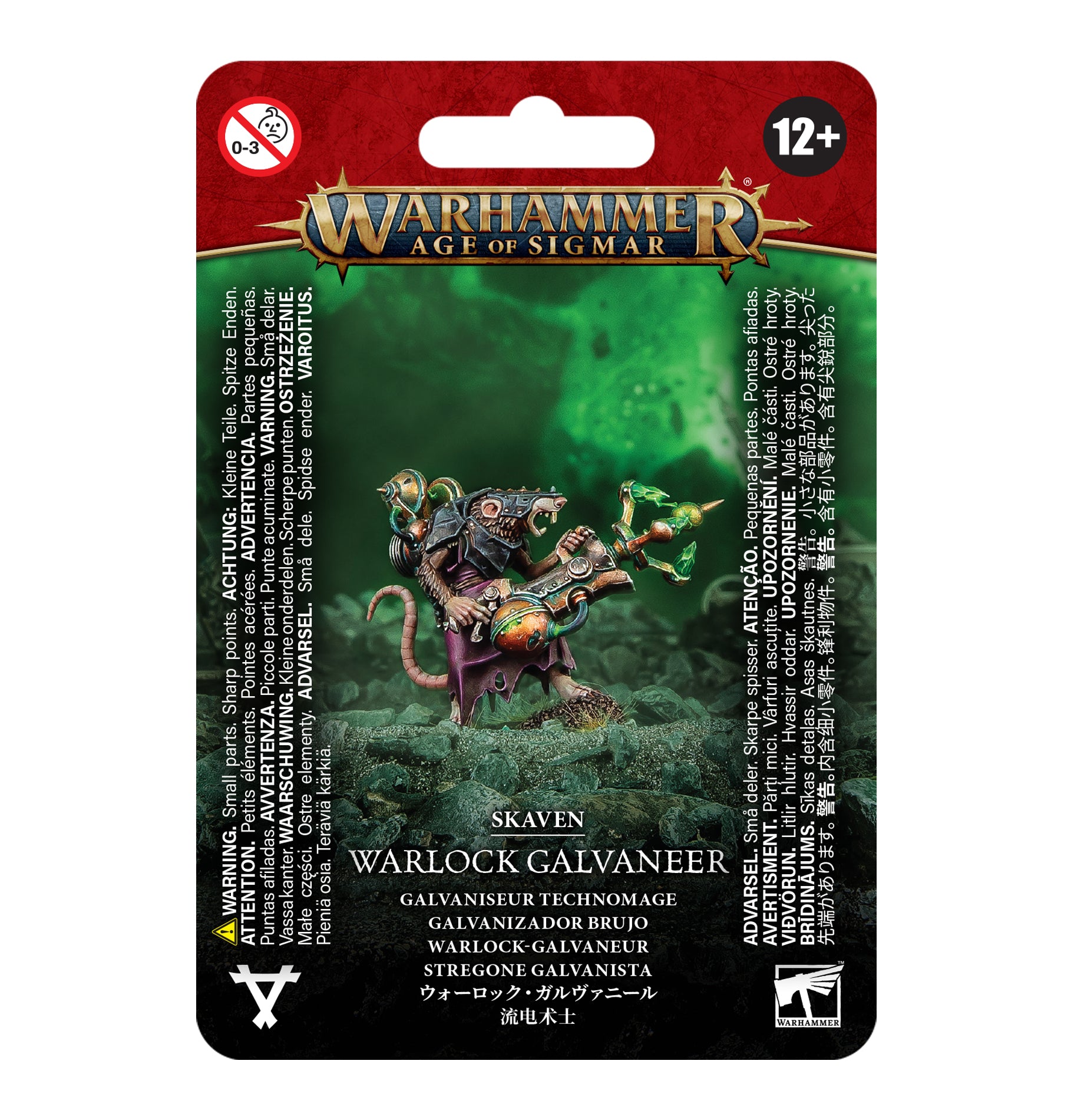 Skaven : Démoniste Galvaneer
