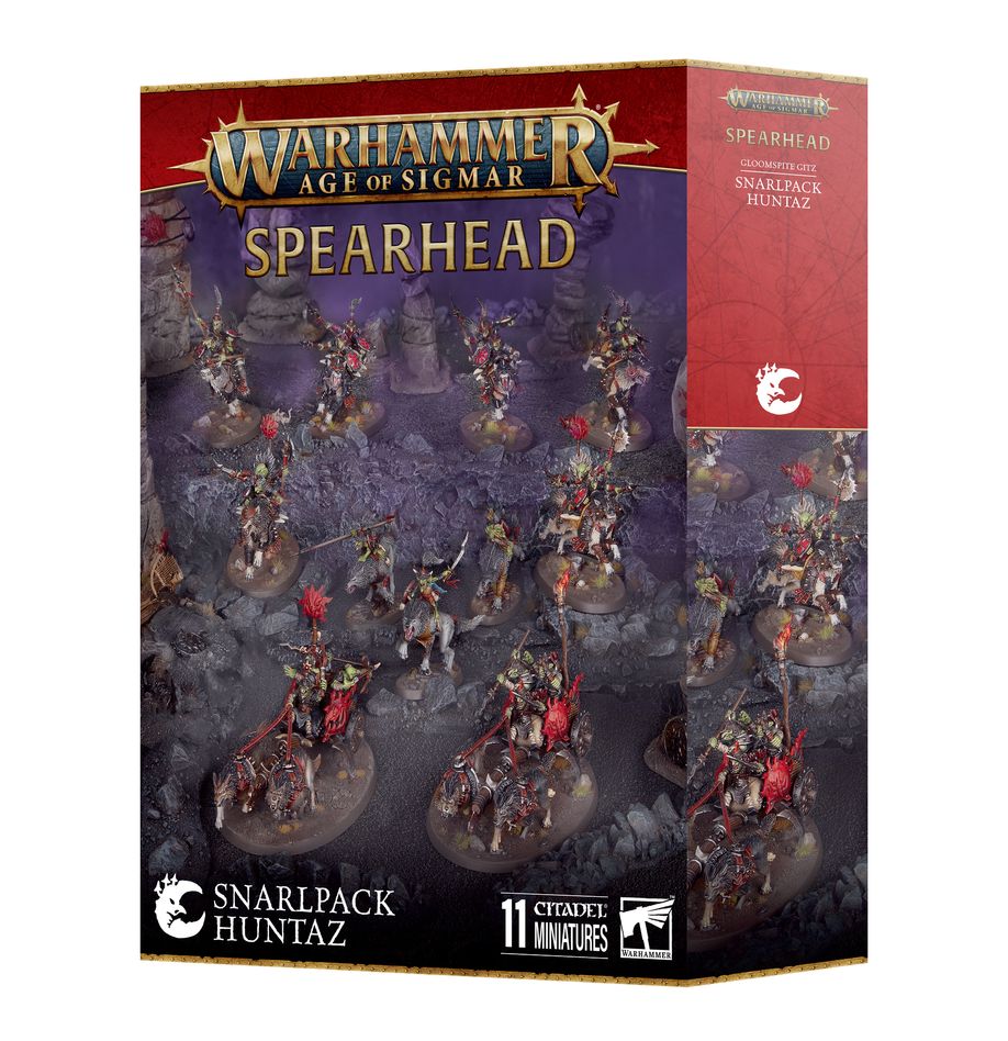 Fer de lance : Gloomspite Gitz - Snarlpack Huntaz