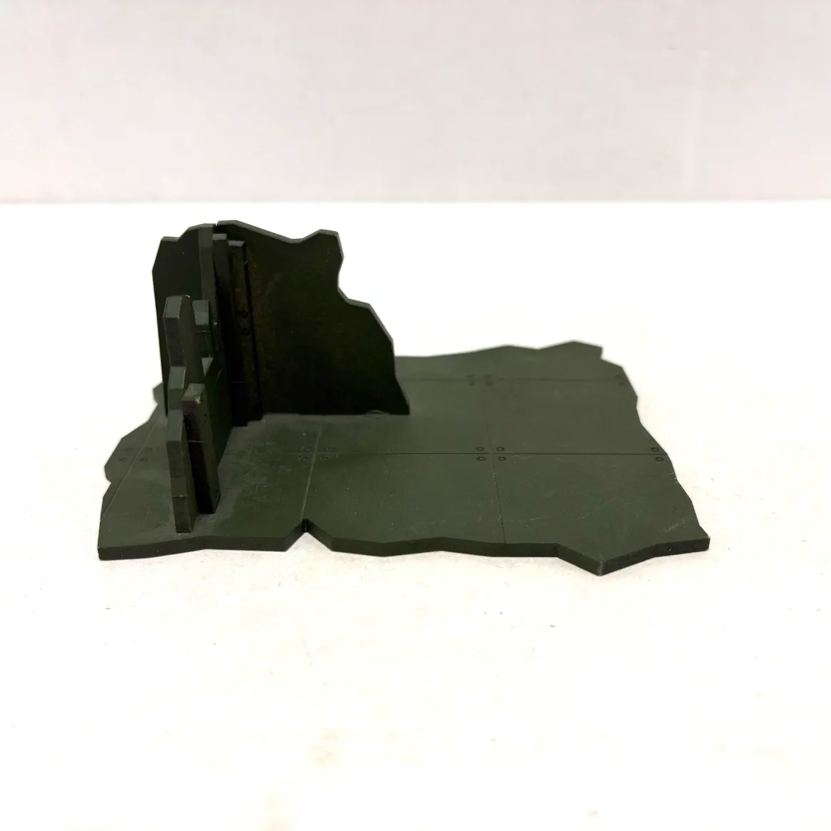 MDF Green Terrain Scenery for Wargaming (Used)