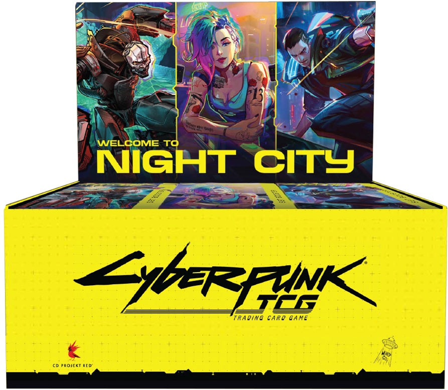 Cyberpunk TCG: Welcome To Night City Booster Box