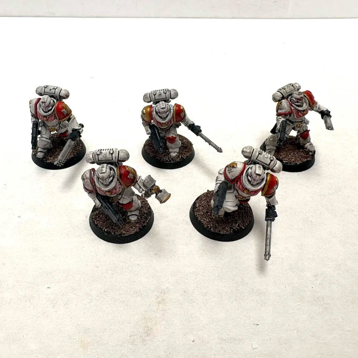 Space Marines: Assault Intercessor Squad (5 Models) (Used)