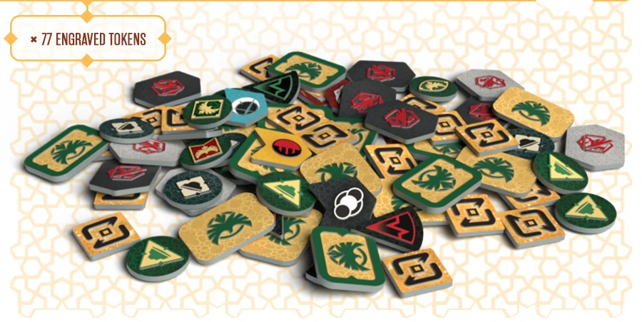 Dune: War for Arrakis Plastic Token Set (Kickstarter)