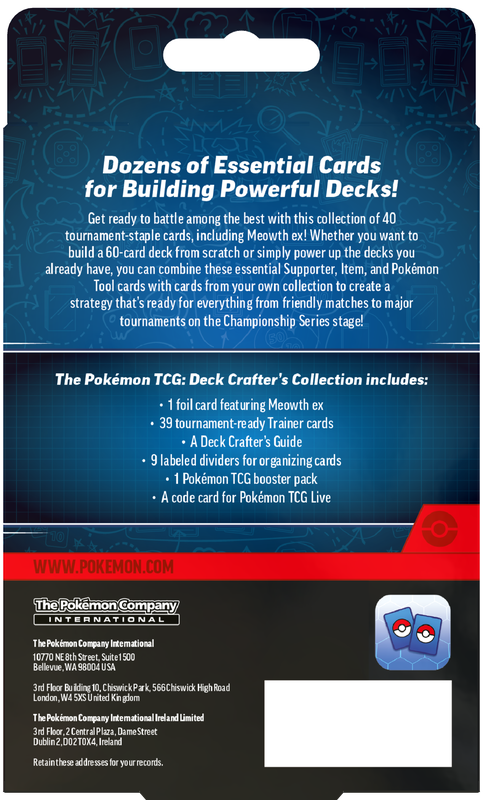 Pokemon TCG: Deck Crafters Collection Meowth Ex