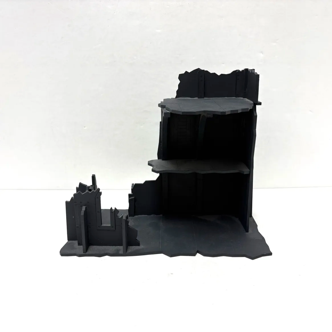 MDF Grey Terrain Scenery for Wargaming (Used)