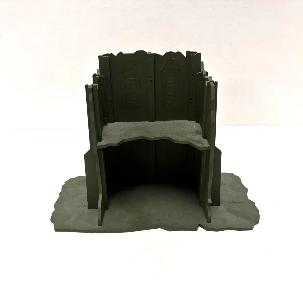 MDF Green Terrain Scenery for Wargaming (Used)