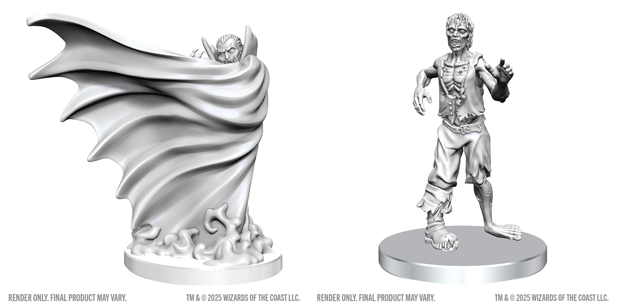 Classic Vampire & Classic Zombie - Wave 28