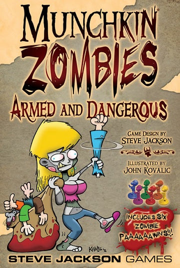 MUNCHKIN ZOMBIES 2: ARMED AND DANGEROUS (English)(Used)