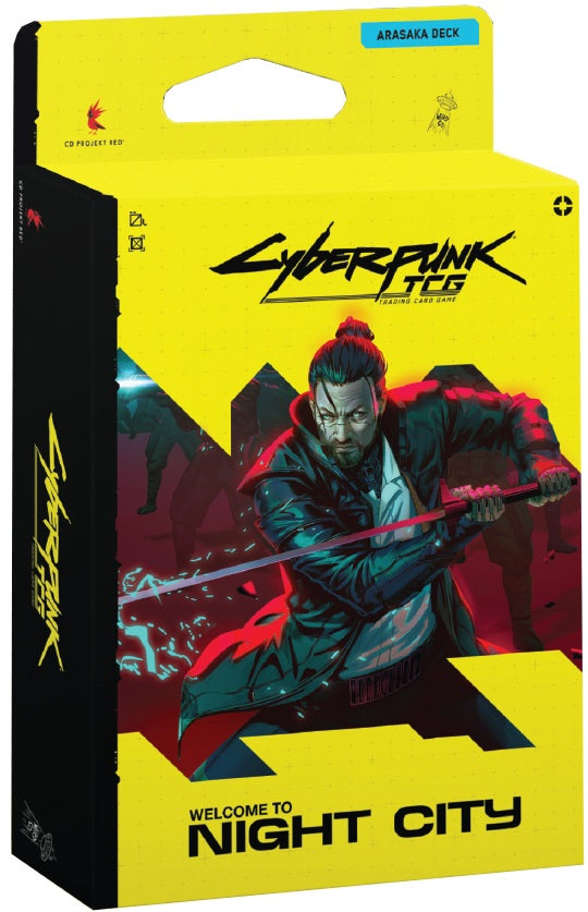 Cyberpunk TCG: Welcome To Night City Starter Deck - Embracing Power