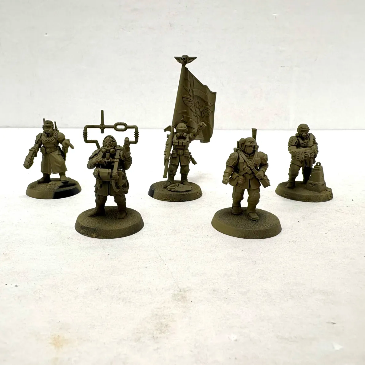Astra Militarum: Cadian Command Squad (Used)
