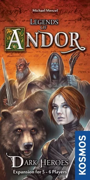Legends of Andor + Dark Heroes Expansions (English)(Used)