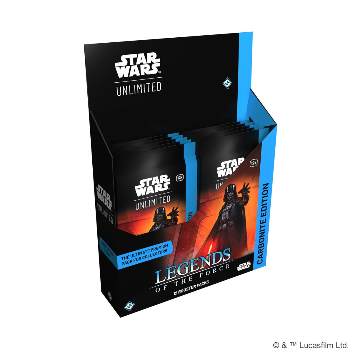 Star Wars: Unlimited: Legends of the Force Carbonite Booster Box