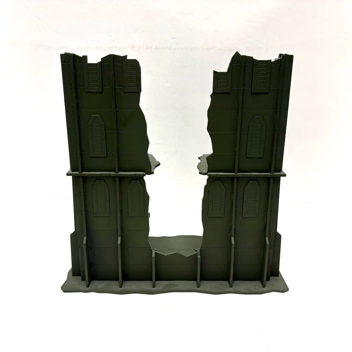 MDF Green Terrain Scenery for Wargaming (Used)