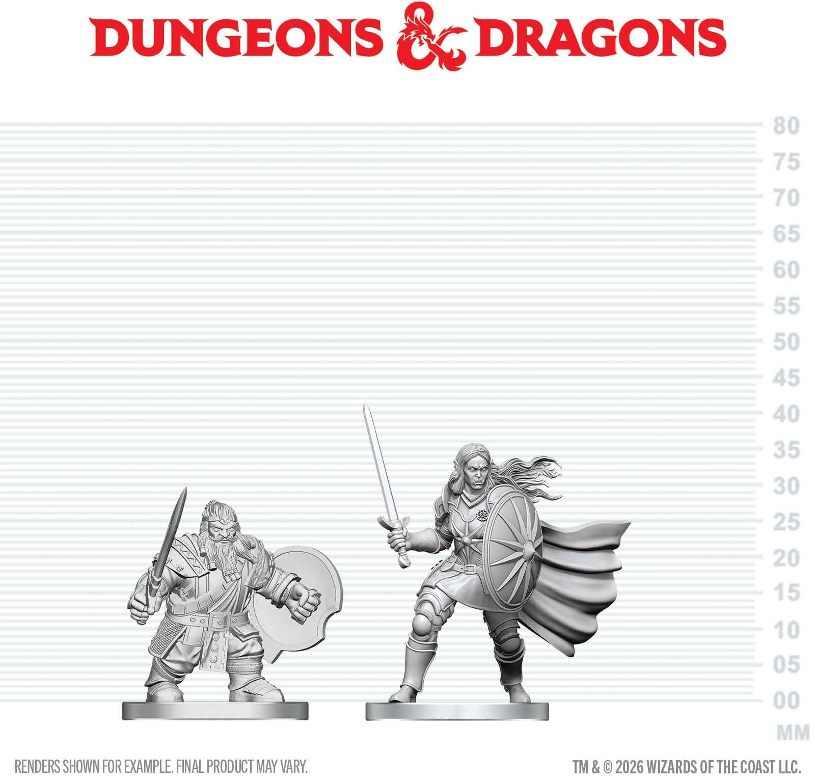 Dwarf Fighter & Orc Paladin