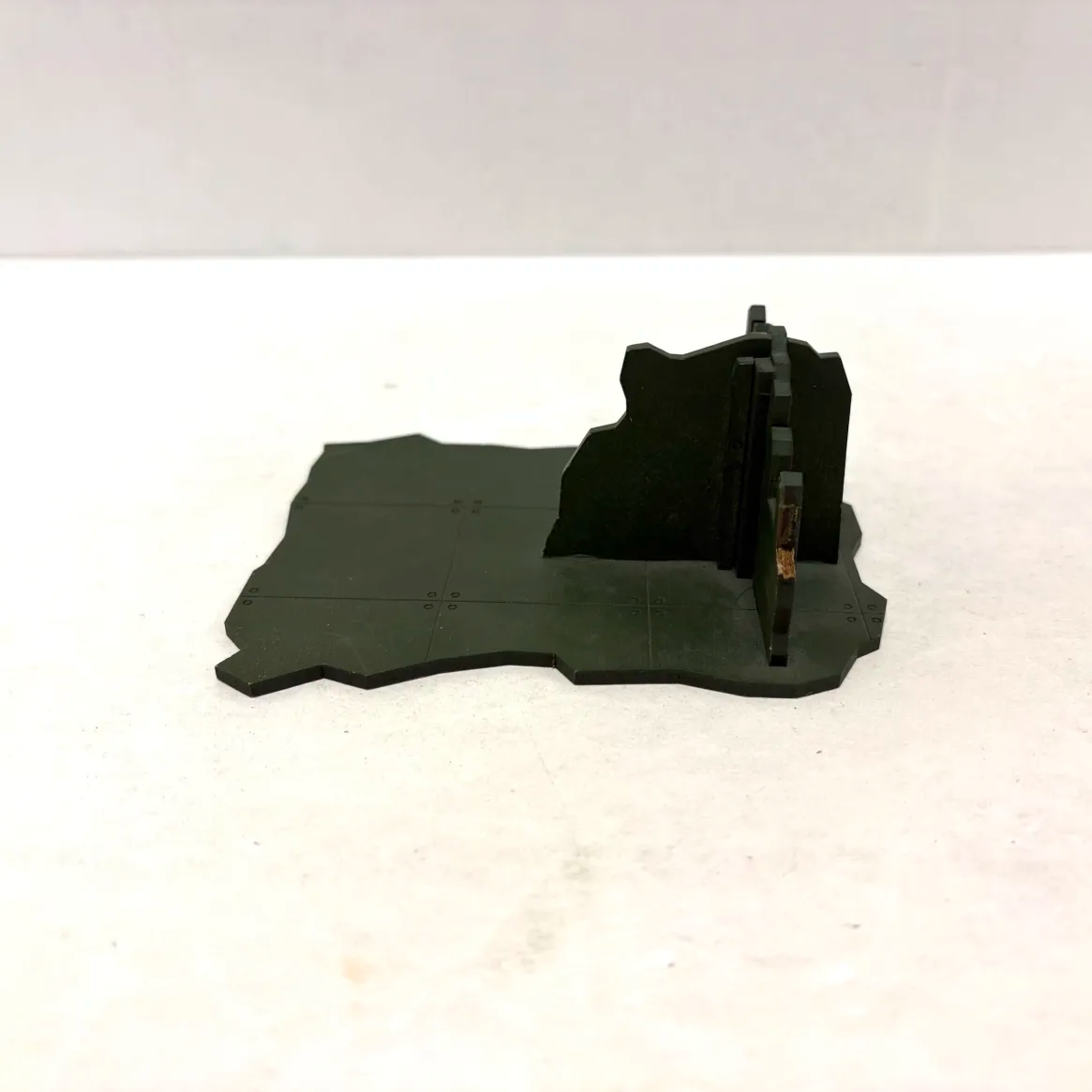 MDF Green Terrain Scenery for Wargaming (Used)
