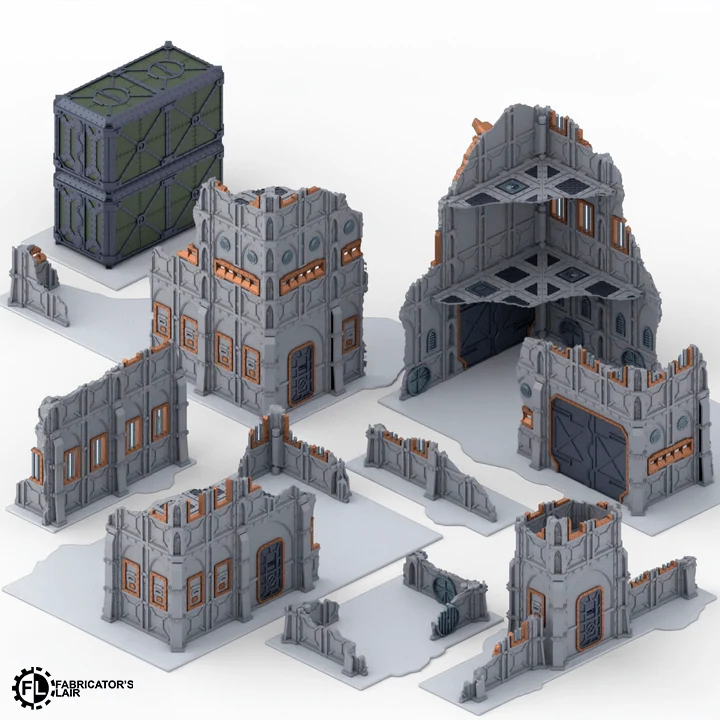 11th Edition Foldable Terrain - Armored