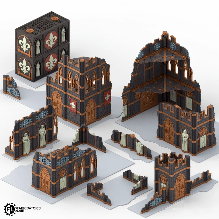 11th Edition Foldable Terrain - Battle Sisters