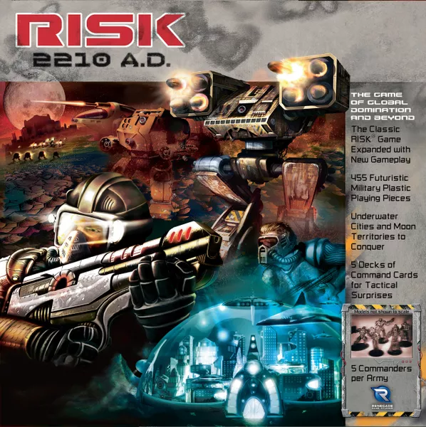Risk: 2210 A.D. (English)(Used)(Box Damage)