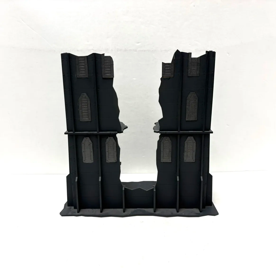 MDF Grey Terrain Scenery for Wargaming (Used)