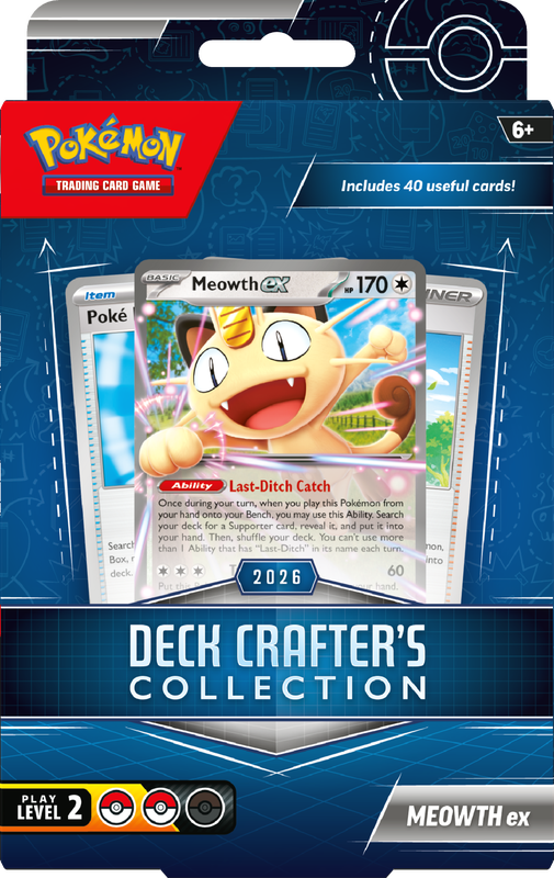 Pokemon TCG: Deck Crafters Collection Meowth Ex